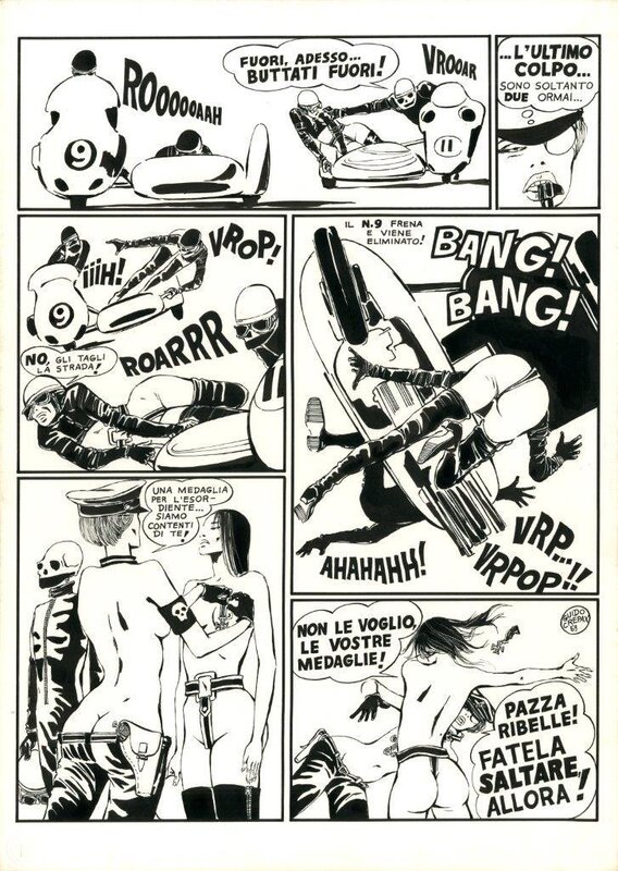 Bianca - Pl 95 by Guido Crepax - Comic Strip