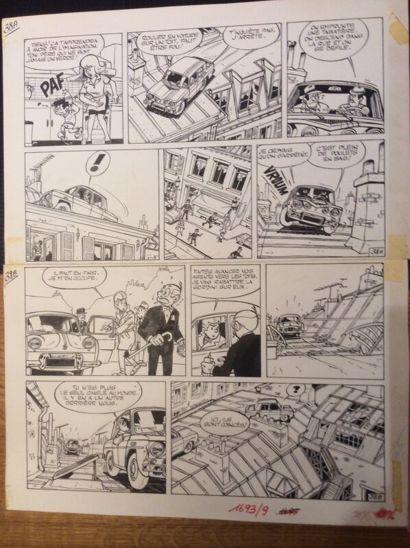 Gil Jourdan Carats en Vrac pl 38 by Gos, Maurice Tillieux - Comic Strip