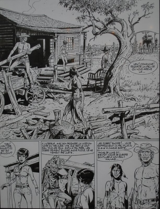 Hermann, Greg, Comanche - Les Loups du Wyoming - Comic Strip