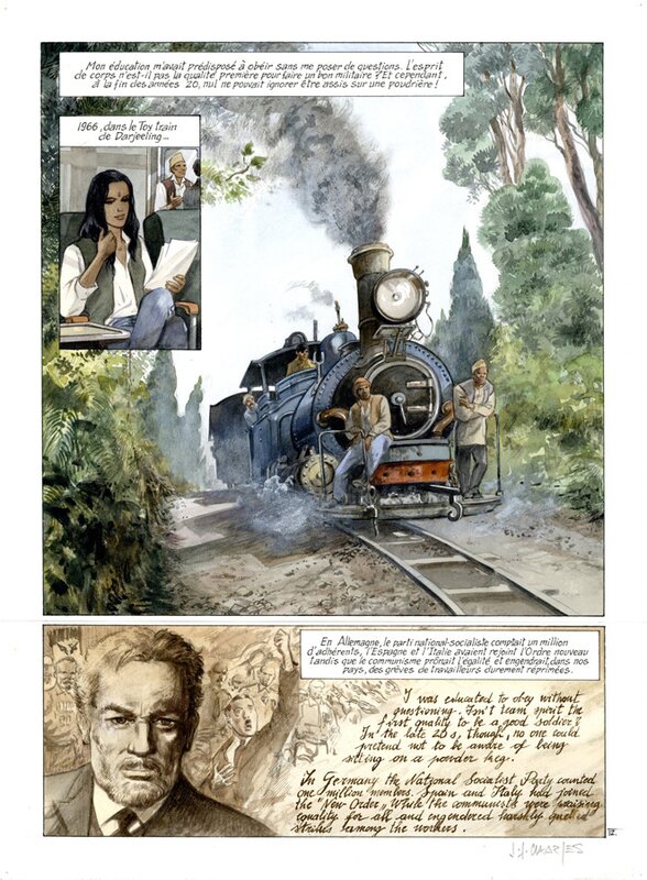Jean-François Charles, India Dreams, Tome 4, Pl 12 - Comic Strip