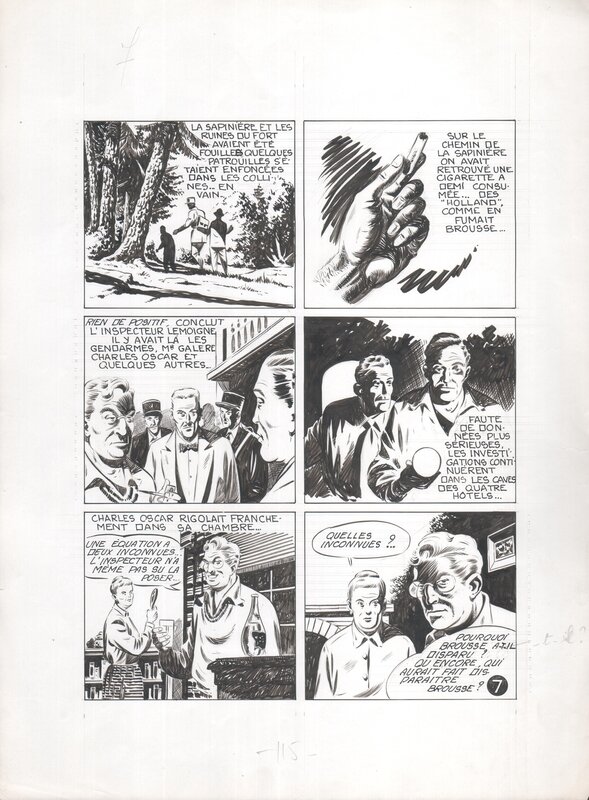 Claude-Henri Juillard, Roger Lécureux, Charles Oscar Camera 34 - Comic Strip