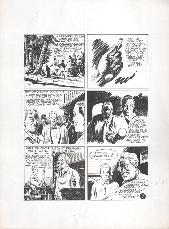 Claude-Henri Juillard, Roger Lécureux, Charles Oscar Camera 34 - Comic Strip