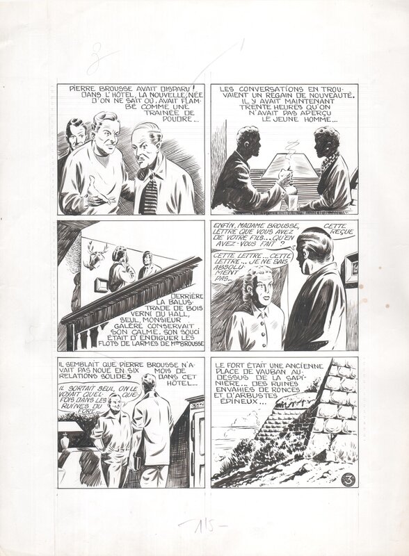 Claude-Henri Juillard, Roger Lécureux, Charles Oscar Camera 34 - Comic Strip