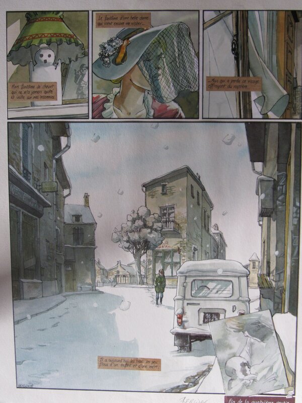 Lie DE VIN par Olivier Berlion - Planche originale