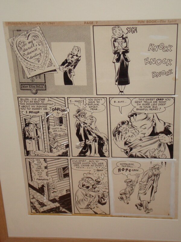 Le SPIRIT par Will Eisner - Planche originale