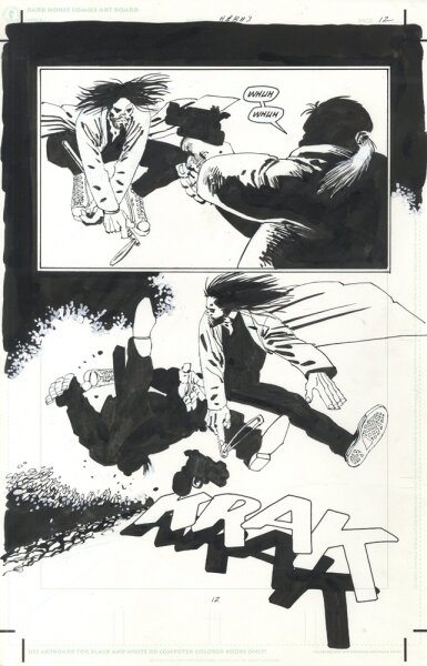Frank Miller, Sin City Hell+Back Issue3 Page12 - Comic Strip