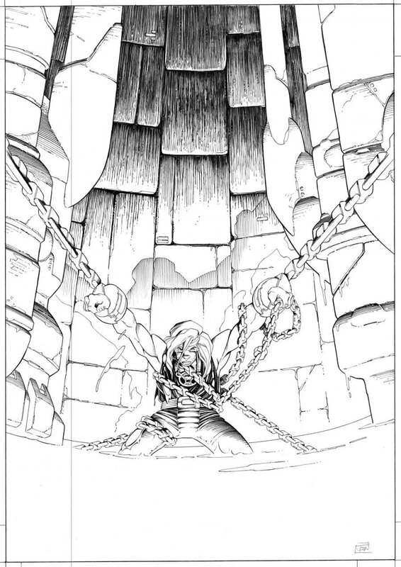 Aquablue T7 by Ciro Tota, Thierry Cailleteau - Original Cover