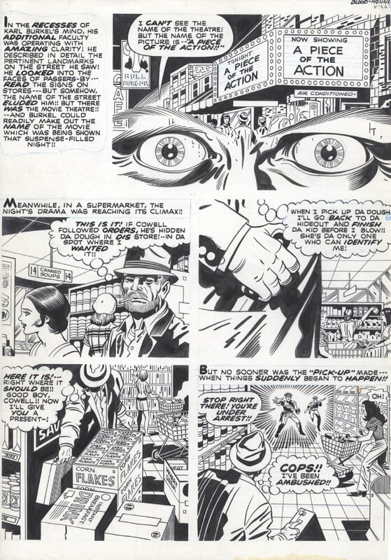 Forbidden Tales par Jack Kirby - Planche originale