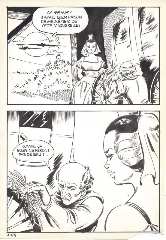 Maghella #1 P179 par Dino Leonetti - Planche originale