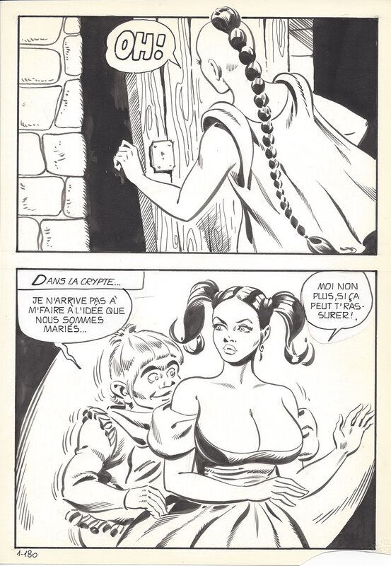 Maghella #1 P180 par Dino Leonetti - Planche originale