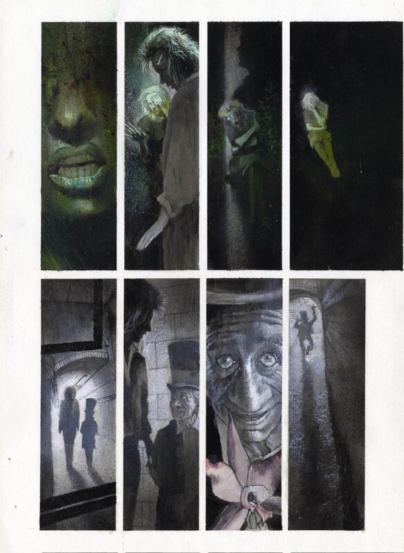 Wild Orchid par Dave McKean - Planche originale