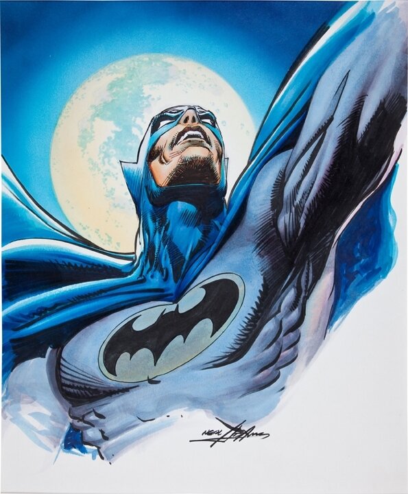 Batman par Neal Adams - Illustration originale