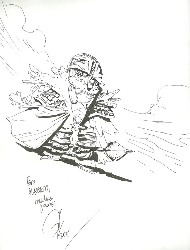 Brigade (Ivro) by Enrique Fernandez - Sketch