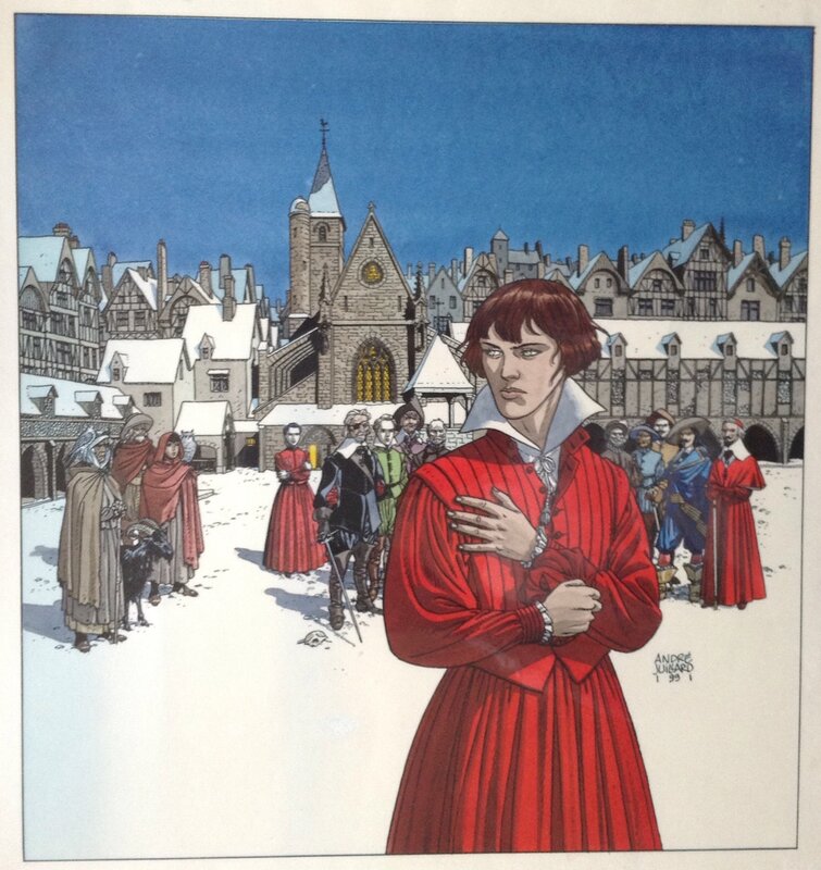 André Juillard, Patrick Cothias, 7 Vies Epervier - Couv. T7 / couleur - Original Cover