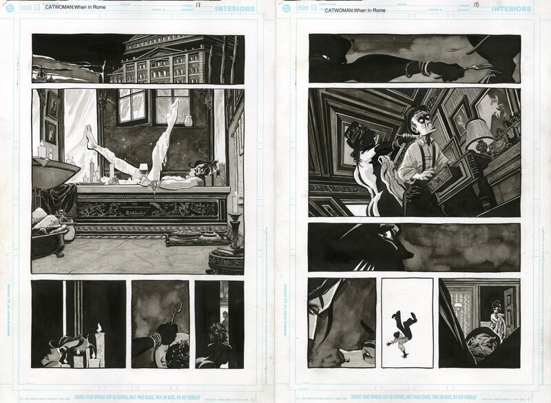 Tim Sale, Catwoman: When in Rome - Comic Strip