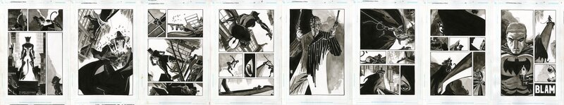 Tim Sale, Catwoman: When in Rome - Planche originale