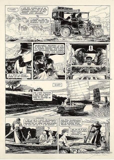 François Schuiten, La théorie du grain de sable - tome 2 - Comic Strip