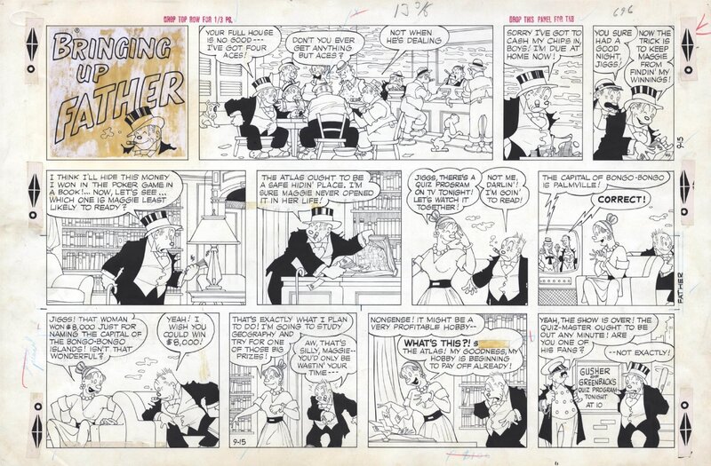 Bringing up Father by Vernon Van Atta Greene - Comic Strip