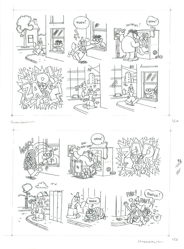 Plunk Page 45 by Luc Cromheecke - Comic Strip