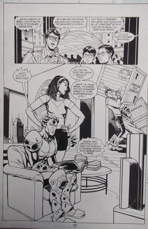 Tom STRONG by Chris Sprouse, Karl Story, Alan Moore - Comic Strip