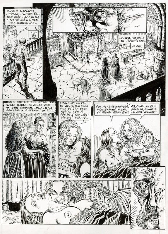 Yves Swolfs, Le prince de la nuit: - Planche originale