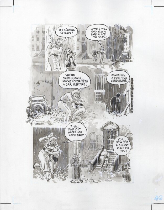 Minor Miracles par Will Eisner - Planche originale