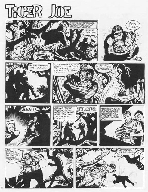 Tiger Joe by Victor Hubinon - Comic Strip