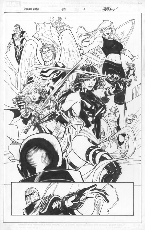 Uncanny X-Men by Terry Dodson - Comic Strip