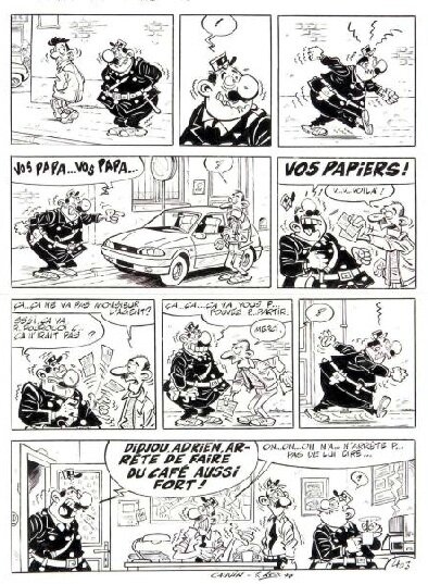 L'agent 212 by Daniël Kox - Comic Strip