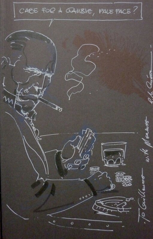 Red Crow par Guéra sur Scalped - Sketch
