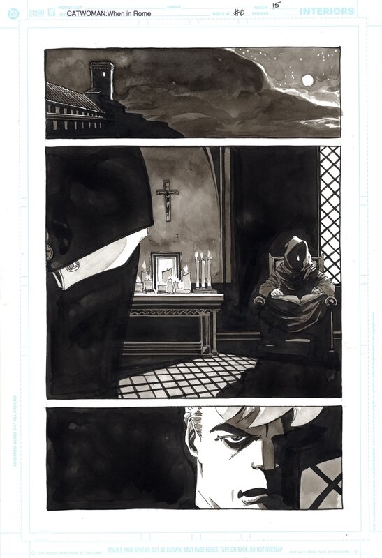 Tim Sale, Catwoman: When in Rome - Planche originale