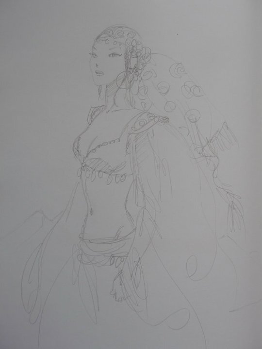 Djinn by Ana Mirallès, Jean Dufaux - Sketch