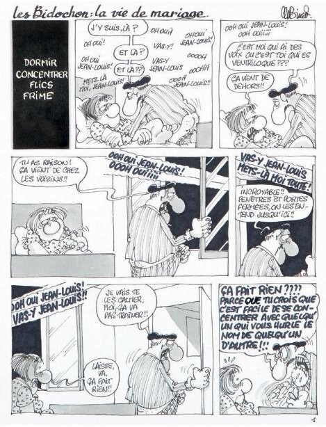 Les Bidochon by Binet - Comic Strip