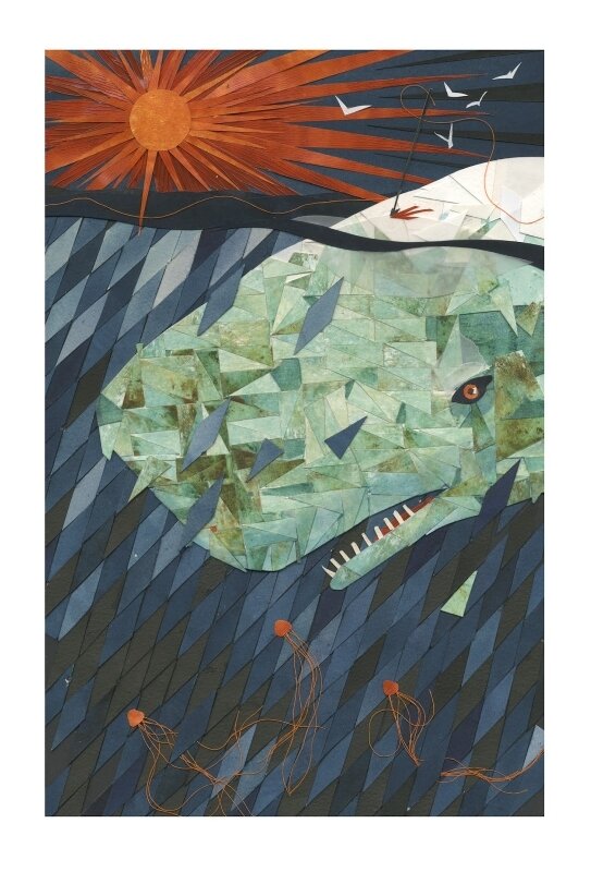 Hommage à Moby Dick par Jim Kay - Illustration originale