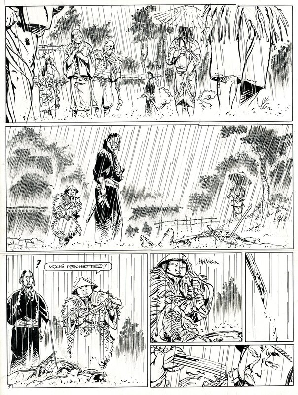 Michetz, Kogaratsu : 9. La stratégie des phalènes 5 - Planche originale