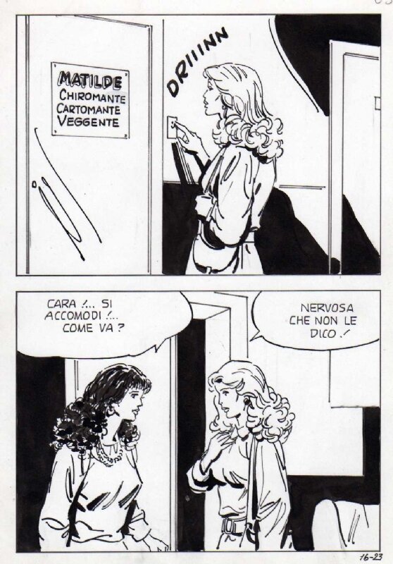 Planche de Salvatore Stizza, histoire et journal de publication inconnus - Comic Strip