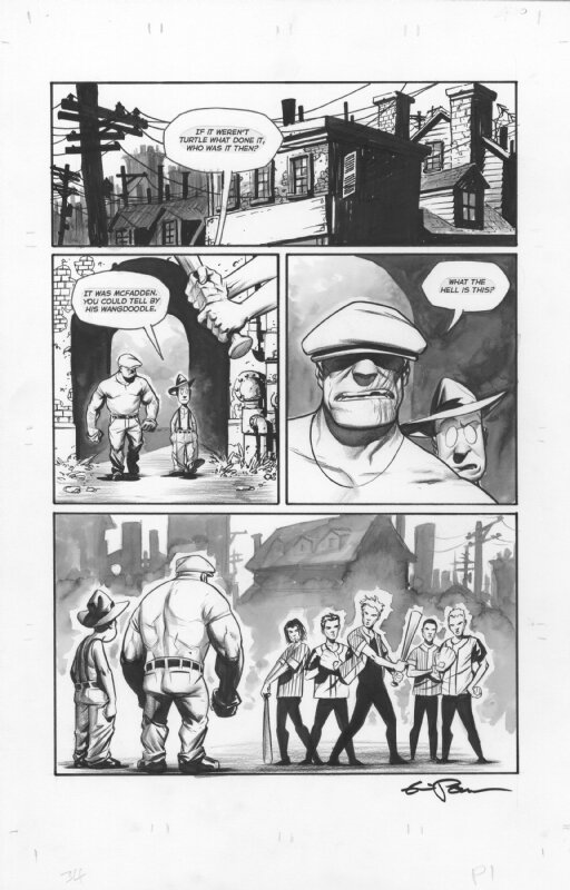 The Goon par Eric Powell - Planche originale