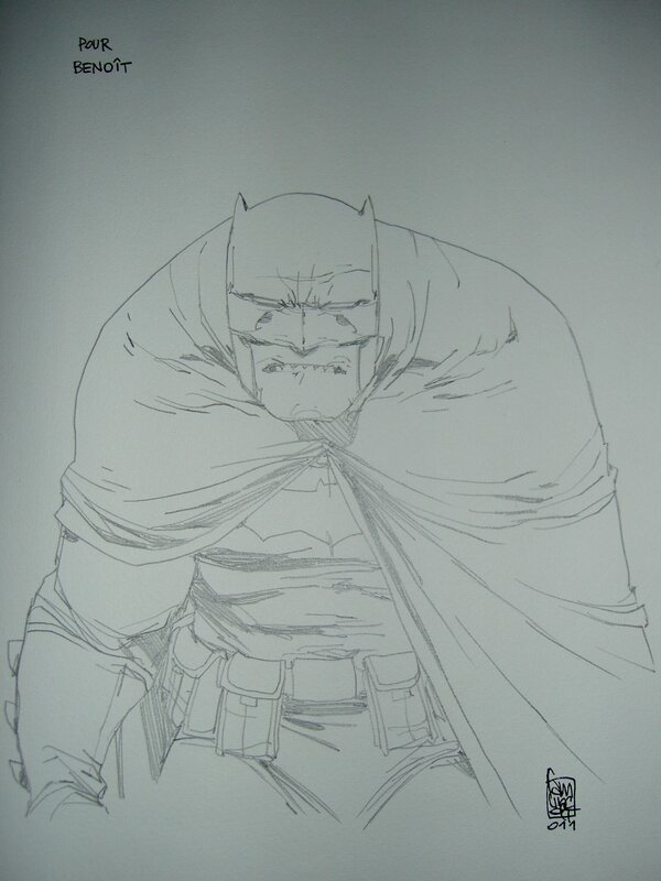 Com CAMUNCOLI BATMAN - Original Illustration