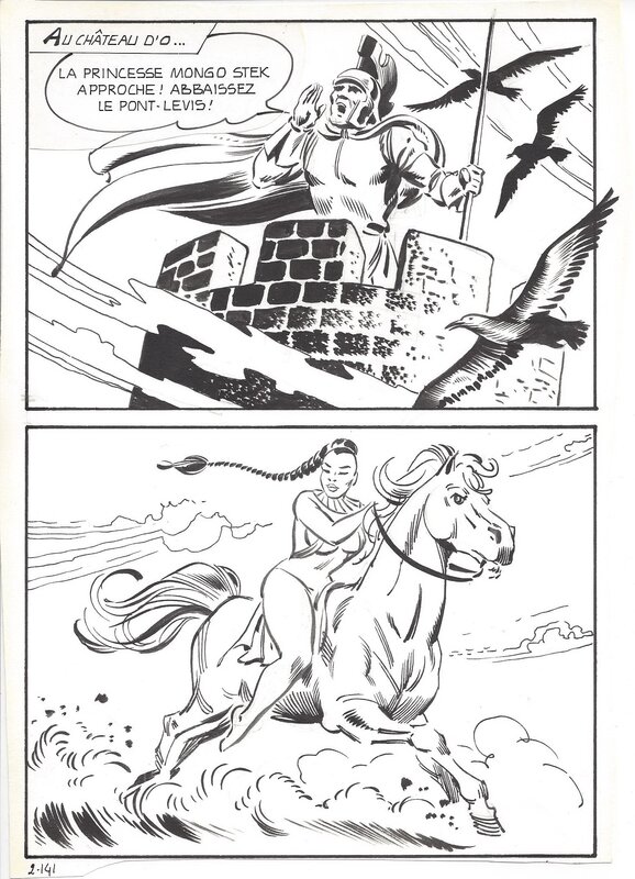 Maghella #2 P141 par Dino Leonetti - Planche originale