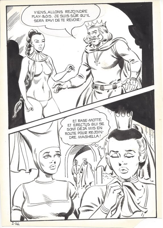 Maghella #2 P144 by Dino Leonetti - Comic Strip