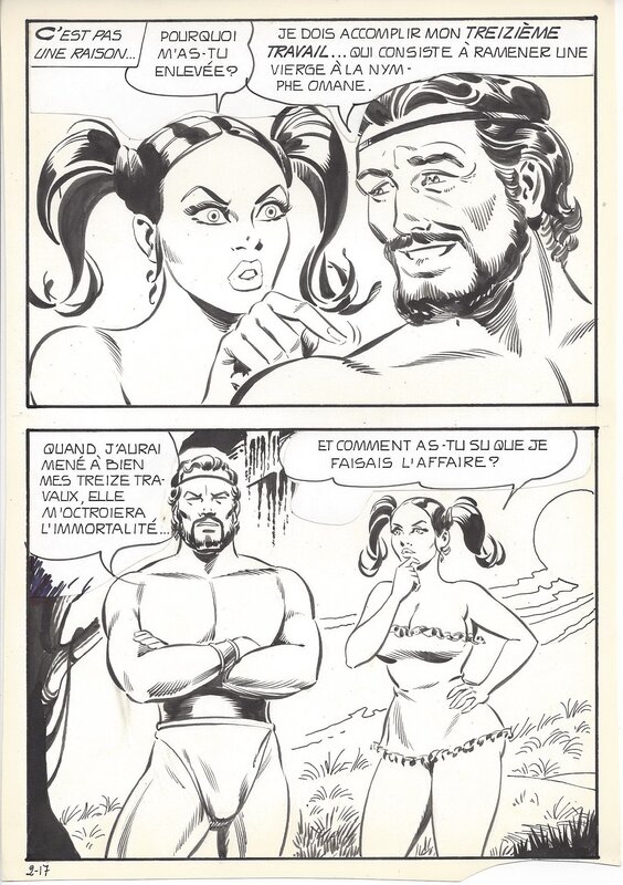 Maghella #2 P17 by Dino Leonetti - Comic Strip