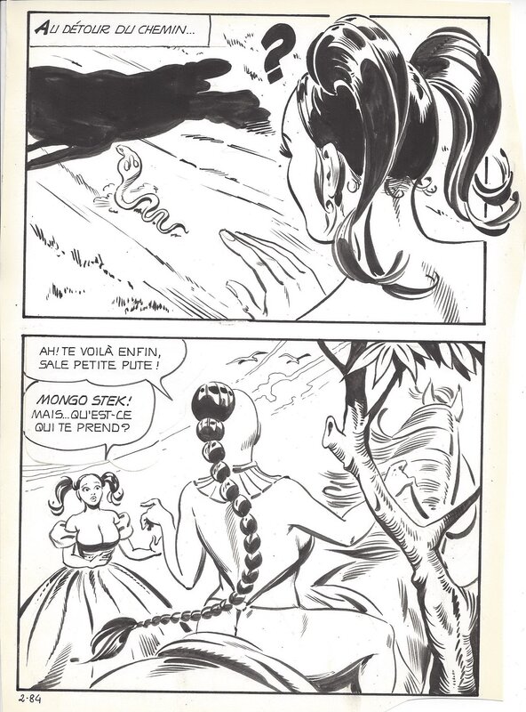 Maghella #2 P84 par Dino Leonetti - Planche originale