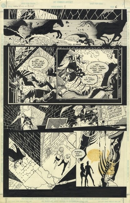 Batman by Joe Quesada - Comic Strip