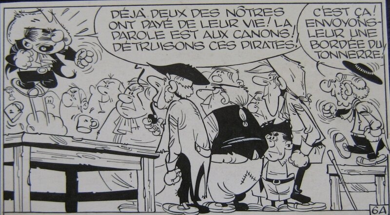 Marcel Remacle, Le vieux Nick et Barbe-Noire - Comic Strip