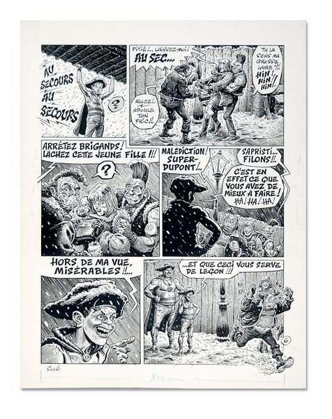Superdupont by Jean Solé - Comic Strip