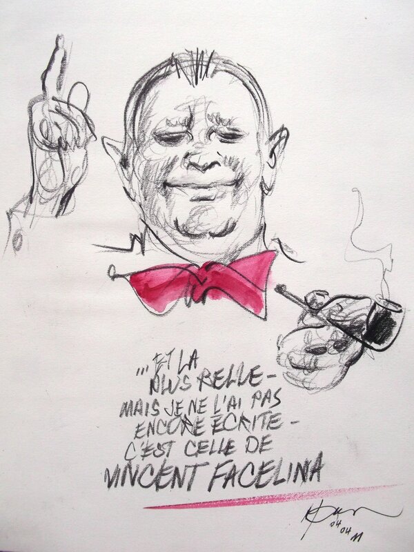 Oncle Paul by René Follet - Sketch