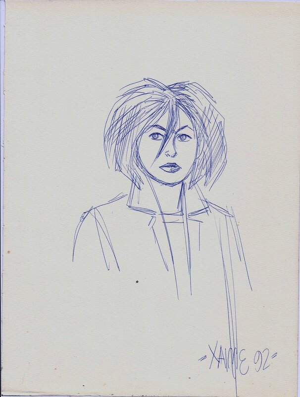 Love and Rockets by Jaime Hernandez - Sketch