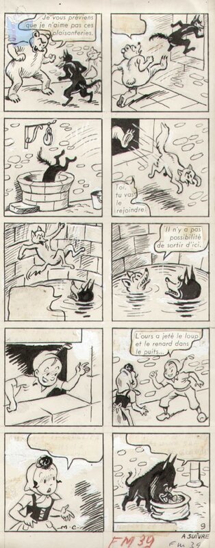 Sylvain et Sylvette by Maurice Cuvillier - Comic Strip