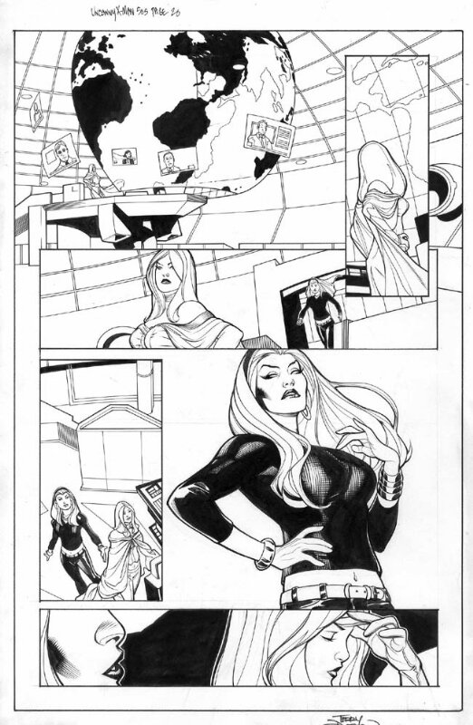 X-Men by Terry Dodson - Comic Strip