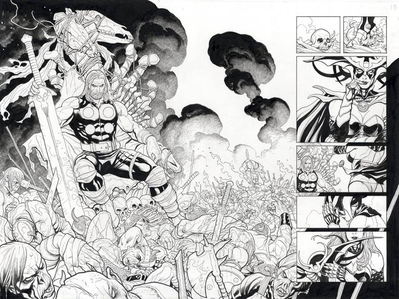 Avengers by Frank Cho - Comic Strip